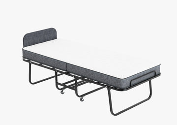 Luxe Opklapbaar Logeerbed met orthopedisch pocket binnenvering matras (15 cm)
