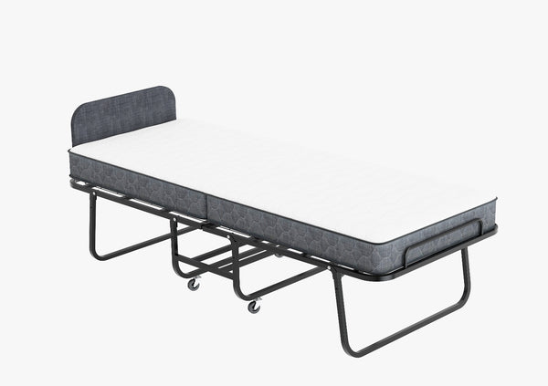 Luxe Opklapbaar Logeerbed met orthopedisch pocket binnenvering matras (15 cm)